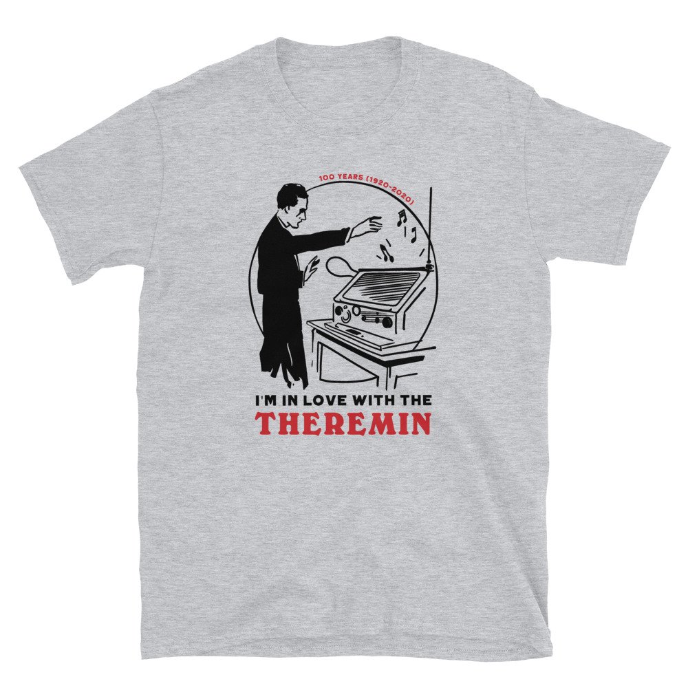 100th Anniversary T-shirt - Thereminvox.com